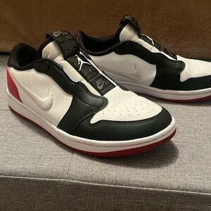 Women’s Nike Air Jordan’s size 8 
White/Black/Red  Like New
